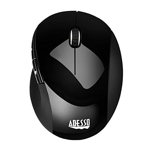Adesso Adesso 2.4ghz Rf Wireless Vertical Ergonomic Optical Mouse Back Forth