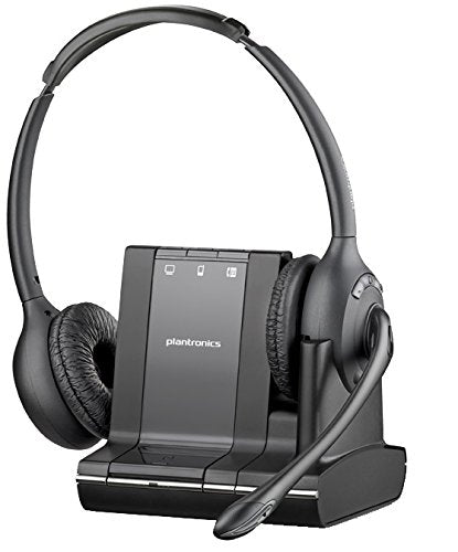 Plantronics (83544-01) Savi 3 in 1 Binaural Headset for Your PC, Mobile and Desk Phone