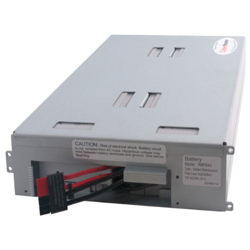CyberPower RB1290X4B Replacement Battery Cartridge, Maintenance-Free, User Installable