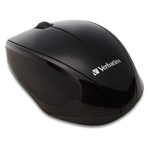 Verbatim Wireless USB 2.0 Notebook Multi-Trac Blue LED Mouse, Black