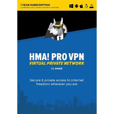 Avast HMA Pro VPN 2018 1-Year
