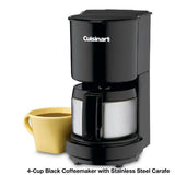 Cuisinart DCC-450 4-Cup Coffeemaker with Stainless-Steel Carafe
