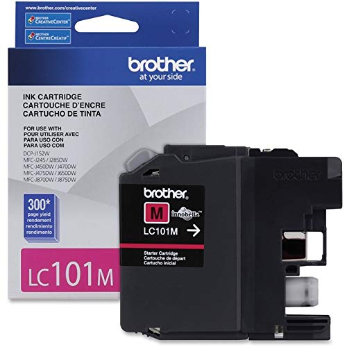 Brother Printer LC101MS Magenta Ink Cartridge