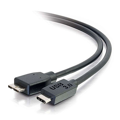 C2G/Cables to Go 28862 USB 3.0 (USB 3.1 Gen 1) USB-C to USB Micro-B Cable M/M