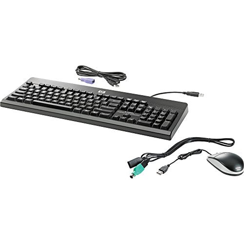 HP USB Wired PS2 Washable Keyboard and Mouse