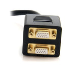 StarTech.com 1-Feet DVI-D to 2X DVI-D Digital Video Splitter Cable - M/F