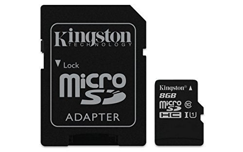 Kingston Digital Micro SDHC UHS-I Class 10 Industrial Temp Card with SD Adapter