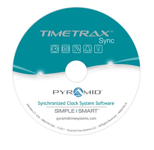 Pyramid SASDLCWDXX Time Trax Synchronization System Software CD