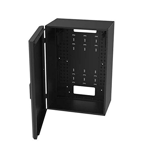 C2G 8RU Vertical Wall-Mount Cabinet with Full Door - 36 Inch Height (VWMFD-8RU-36-B)