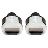 MANHATTAN Braided Fast Ethernet HDMI Cable (354790)