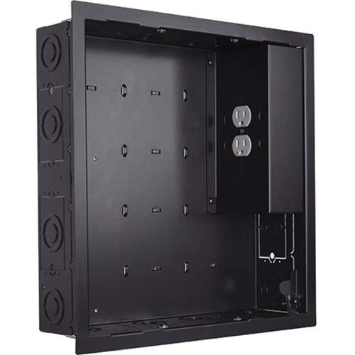Chief IN-WALL LARGE BLK - W/ SURGEX 1 OUTLET