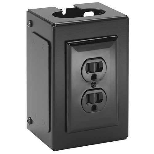 Chief FCA540 Unlock Outlet Box Assembly, Black
