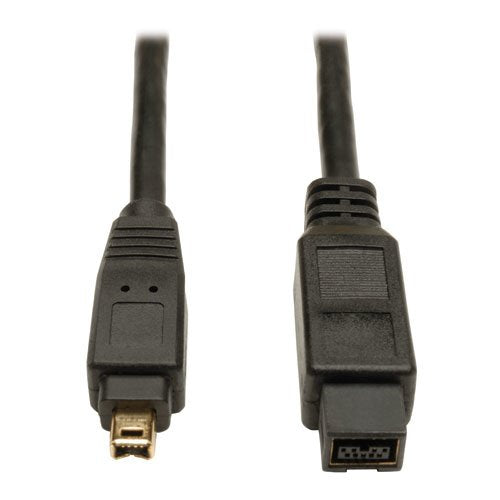 TRIPPLITE F019-006 FireWire 800 to FireWire 9-Pin to 4-Pin Gold Cable