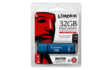 Kingston Digital 32GB Data Traveler AES Encrypted Vault Privacy 256Bit 3.0 USB Flash Drive with ESET AV (DTVP30AV/32GB)