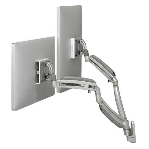 Chief K1 Wall Mount Dual Display Dual Stand 2l Arms Silver