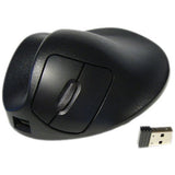 Hippus S2UB-LC Wireless Light Click Handshoe Mouse (Right Hand, Small, Black)
