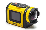 Kodak PIXPRO SP1 Action Cam with Aqua Sport Pack 14 MP Waterproof, Full HD 1080p Video, Digital Camera and 1.5" LCD Screen (Yellow)
