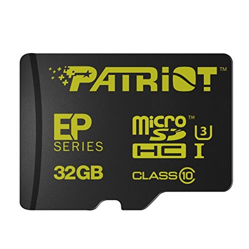 Patriot EP 16 GB MicroSDHC Series Memory Card (PEF16GEMCSHC10)