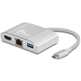Siig Multi-Task External Video Adapter, Gray/White (JU-H30512-S1)