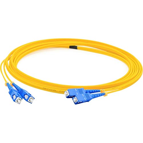 ADD-ON Computer ADD-SC-SC-2M9SMF 2M Sc M/M Os1 Yellow Fiber UPC Duplex Lszh Patch Cable