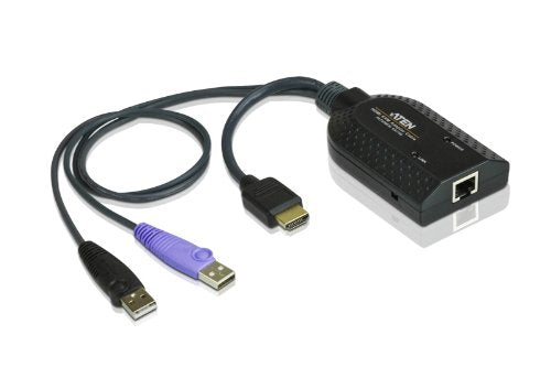 Aten KA7168 HDMI USB Virtual Media KVM Adapt with Reader