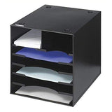 Safco Products Steel Desktop Organizer, 7 Compartment (3111BL)