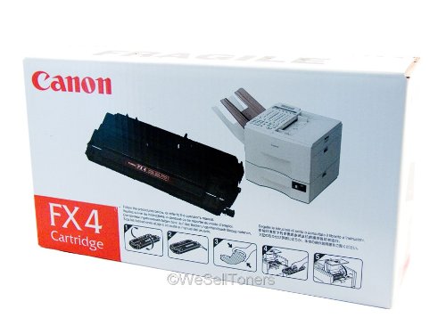 Canon FX4 Toner Cartridge -Black -Laser -4000 Page -1 Each