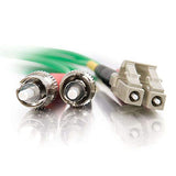 3m Lc/St Duplex 62.5/125 Multimode Fiber Patch Cable - Lc-Multimode - Male - St-