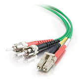 3m Lc/St Duplex 62.5/125 Multimode Fiber Patch Cable - Lc-Multimode - Male - St-