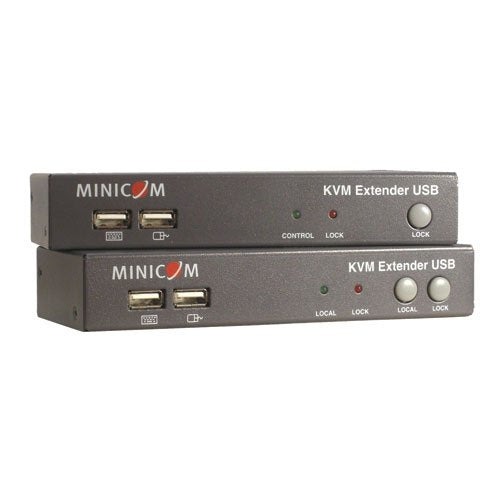TRIPP LITE Minicom KVM Extender USB Local Port + 2-Port KVM TAA GSA (0DT60001)