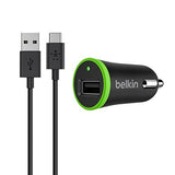 Belkin USB-IF Certified Universal Car Charge + 6-Foot USB-C Cable (2.1 Amp)