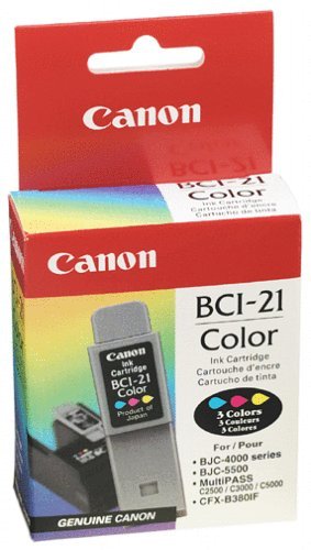 Canon Genuine BCI-21 Colour Ink Cartridge