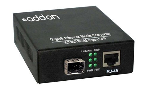 AddOn 1000Base-TX to Open SFP Port Media Converter ADD-GMC-SFP