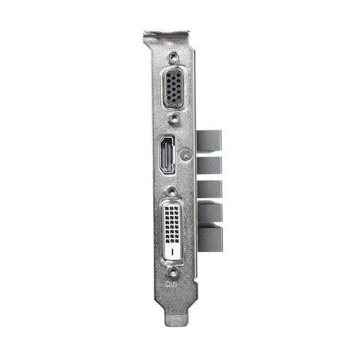 ASUS GT 710 2GB DDR3 64bit Dual Slot, Passive Low Profile Graphics Cards, Blue/Silver 710-2-SL-CSM