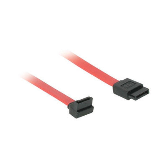 C2G 10181 7-Pin 180° to 90° 1-Device Serial ATA Cable, Red (1.5 Feet, 18 Inches)