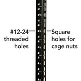 Tripp Lite SRW12U33 12U Wall Mount Rack Enclosure Cabinet with 33-Inch Extended Depth (Black)