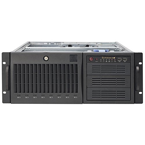 Supermicro 865 Watt 4U Tower/Rackmount Server Chassis, Black (CSE-743TQ-865B-SQ)