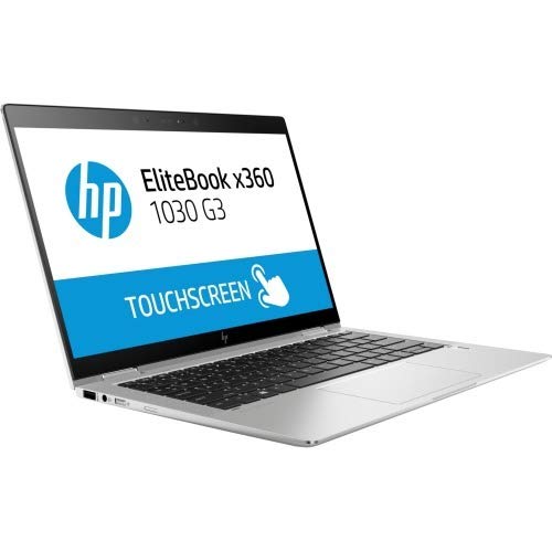 HP EliteBook 4SU71UT 13-13.99 Inch Notebook PC (1.9GHz Intel GMA 3150 Core i7 8650U Processor 16GB RAM 512GB SSD - Windows 10 pro), Silver