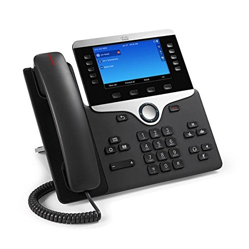 Cisco IP Phone 8851 with Multiplatform Firmware - Charcoal (CP-8851-3PCC-K9) (Power Supply Not Included)