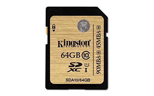 Kingston Digital 64GB SDXC Class 10 UHS-I Ultimate Flash Card (SDA10/64GB)
