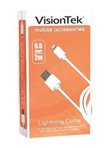 VisionTek 900934 6.5' Lightning Cable, White