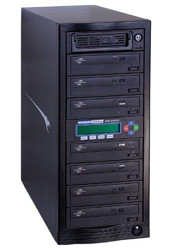 DVD Duplicator 1 to 7 24x 500gb Master HDD to Copy DVD