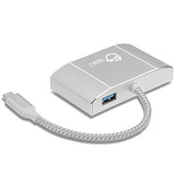 Siig Multi-Task External Video Adapter, Gray/White (JU-H30512-S1)