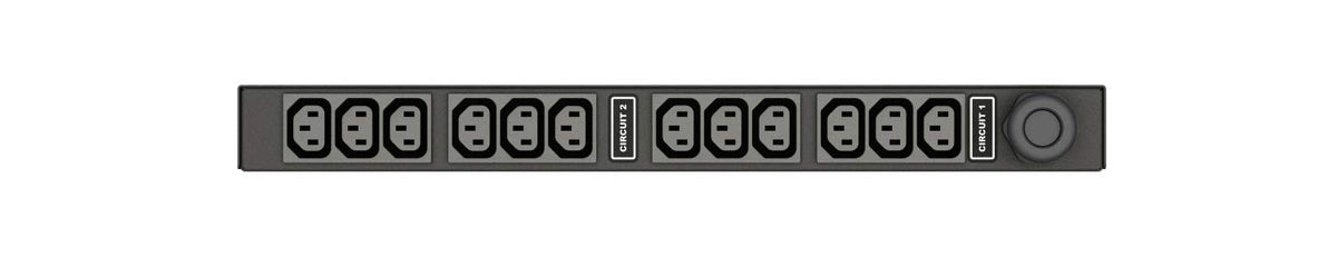Vertiv Geist Basic Horizontal PDU with 12 IEC C13 Outlets, 30A, 208V, 4.9kW (VP9571A)