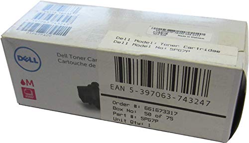 Dell 5PG7P High Yield Magenta Toner Cartridge for H625, H825, S2825