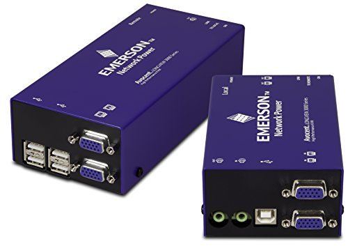 Avocent LV KVM Extender Single DVI, USB, Audio, CATx 50M (LV4010P)