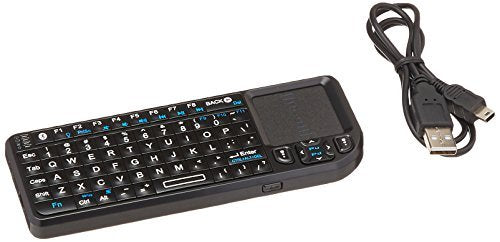 VisionTek CANDYBOARD Wireless Mini Keyboard with Touchpad