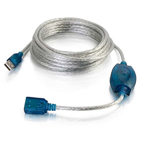 C2G 39978 USB 2.0 A Male to A Female Active Extension Cable (16.4 Feet, 5 Meters)