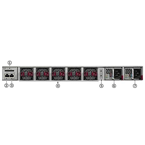 CISCO C4KX-PWR-750AC-R / Catalyst 4500-X 750W AC Front-to-Back Cooling Power Supply
