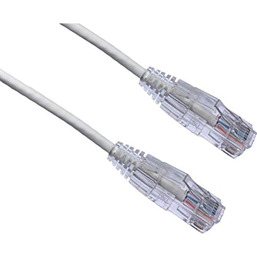 Axiom BENDnFLEX Ultra-Thin - Patch Cable - RJ-45 (M) to RJ-45 (M) - 10 ft - UTP - CAT 6 - snagless - White
